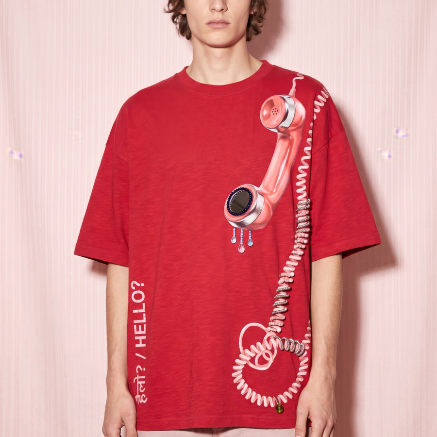 HELLO — BTWYN US oversized art tee