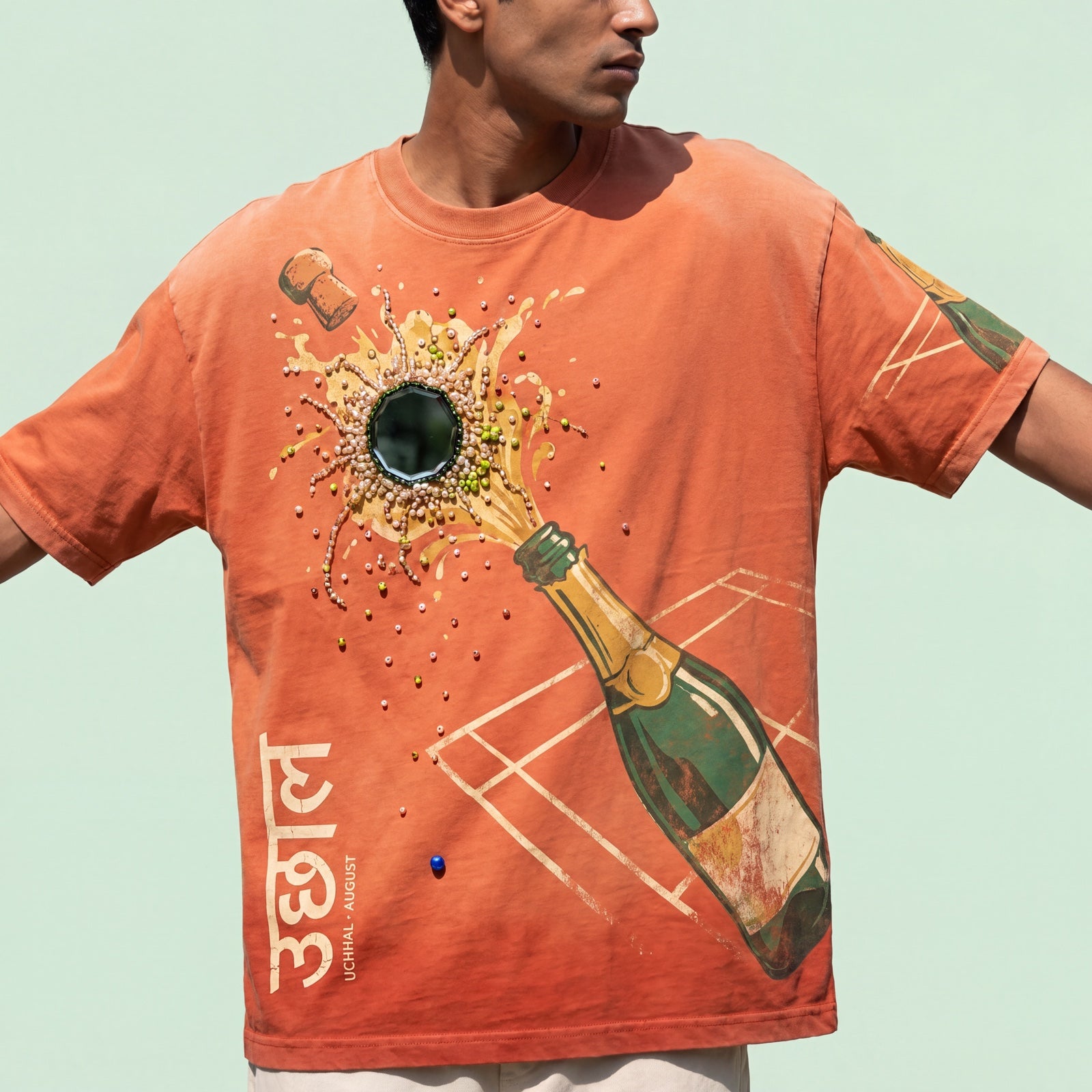 UCHHAL — BTWYN US oversized art tee